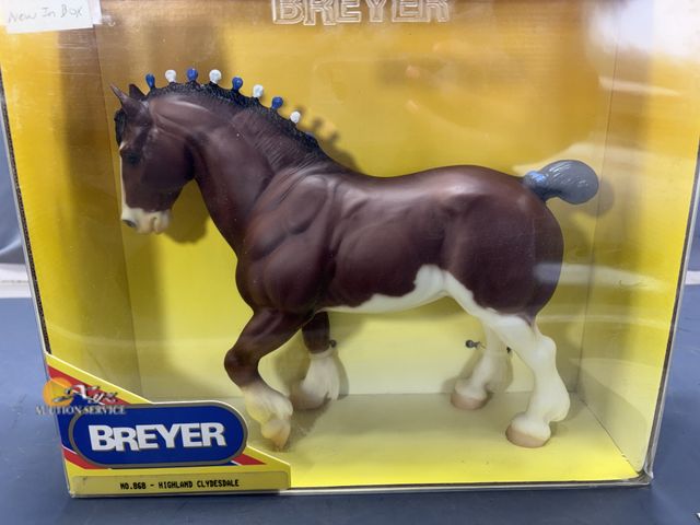 Lot 83-1412 - Breyer No. 868 Highland Clydesdale New in Original Box