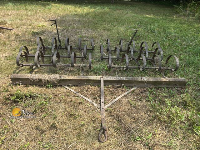 Lot 83-7004 - Two Spring Tooth Harrows