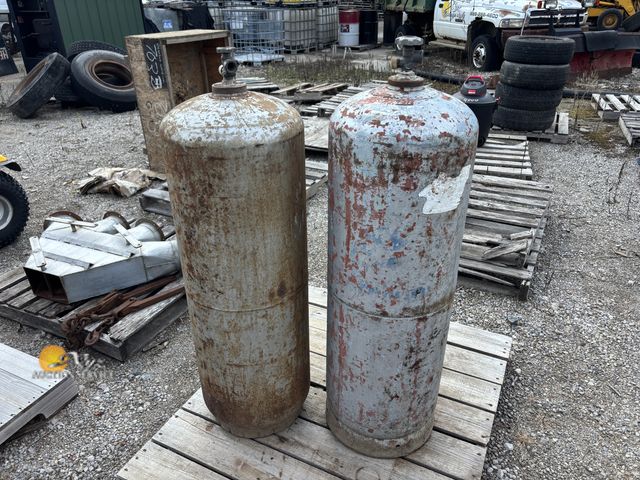 Lot 83-1010 - Two 100 lb Propane Tanks