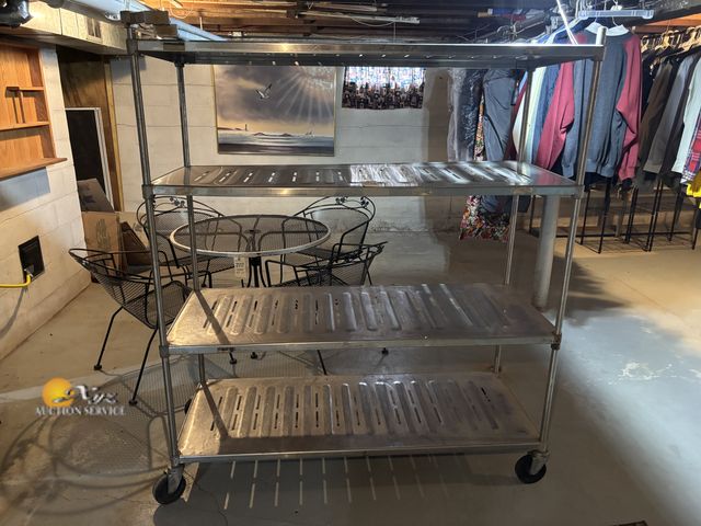 Lot 83-2118 - Heavy Duty Metal Shelf Cart