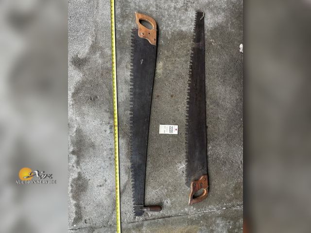 Lot 83-2220 - Two Bucksaws