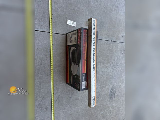 Lot 83-2332 - Craftsman 1/2HP Chain Drive Garage Door Opener System with 8ft Extension Rail Kit