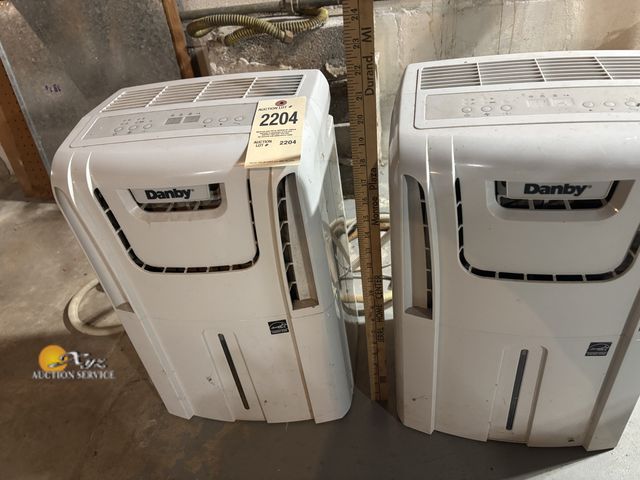 Lot 83-2204 - Two Danby Dehumidifiers