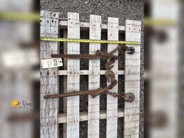 Lot 83-0710 - Two Chain Binders