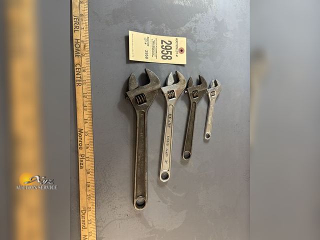 Lot 83-2258 - Four Crescent Wrenches
