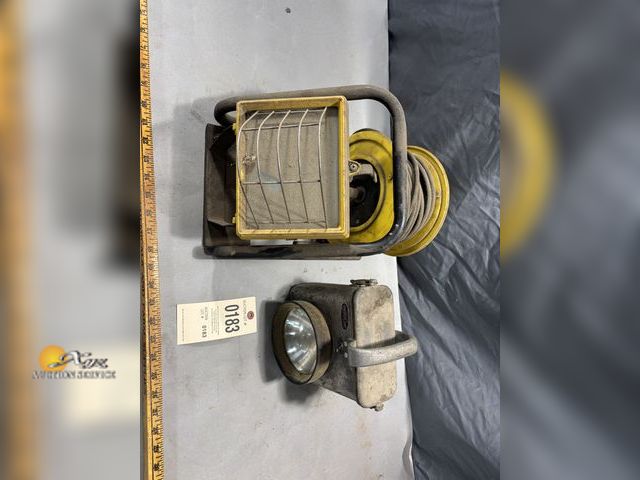 Lot 83-0183 - Two Work Lights