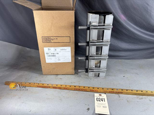 Lot 83-0241 - Ford 4.74-5.14 Pipe Repair Clamp