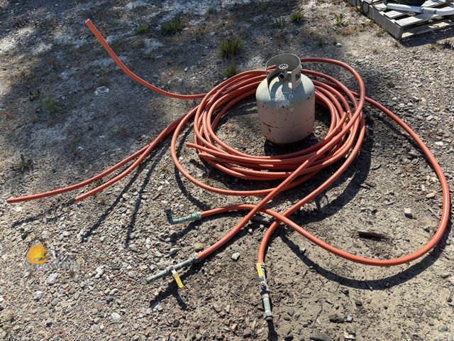 Lot 83-2051 - Propane Tank and Wood Stove Piping