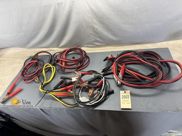Lot 83-2503 - Lot of Five Jumper Cables
