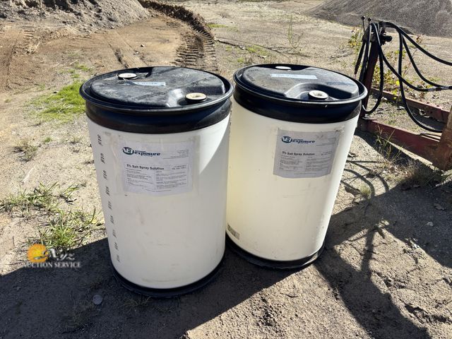 Lot 83-3018 - Two Food Grade 50 Gallon Barrels