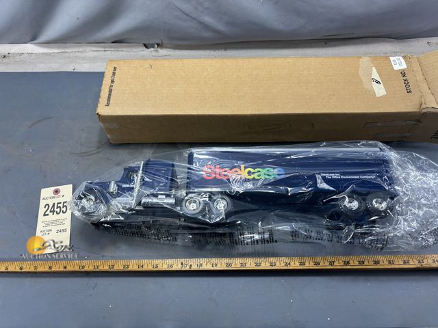 Lot 83-2455 - Peterbilt Steelcase Tractor Trailer