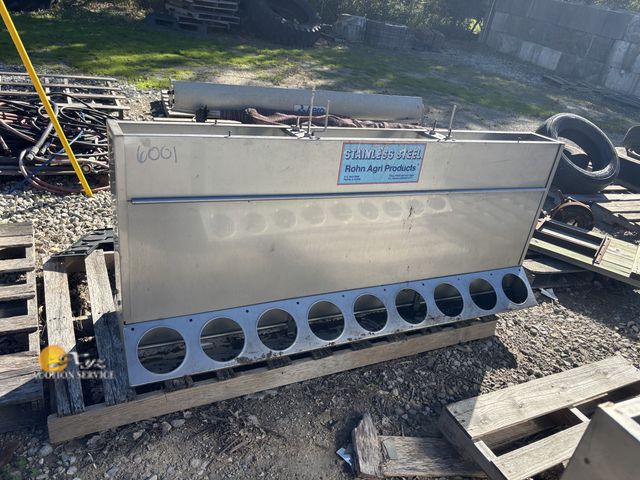 Lot 83-6001 - Stainless Steel Pig Feeder