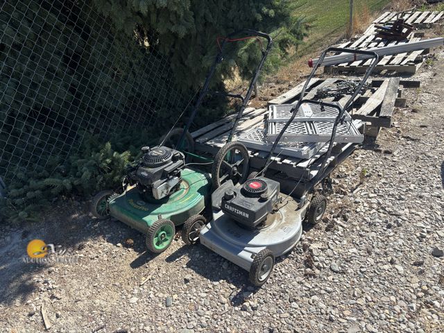 Lot 83-1002 - PowerPro and Craftsman  Push Mower