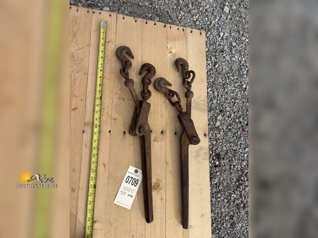 Lot 83-0709 - Two Chain Binders