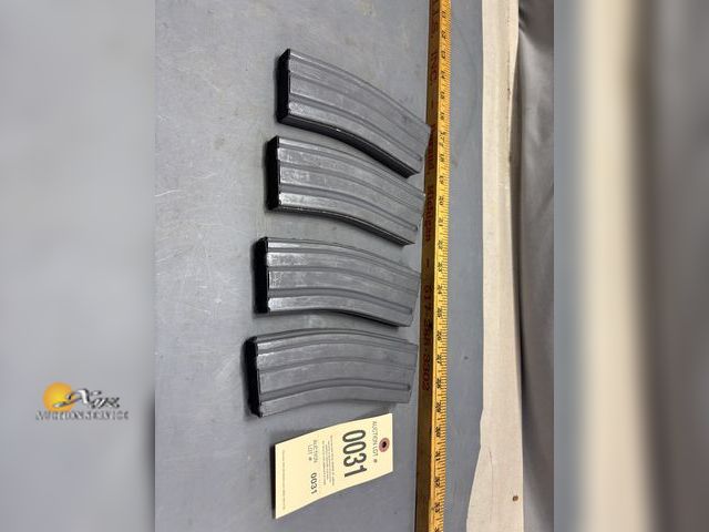 Lot 83-0031 - Four AR-15 Mags .223