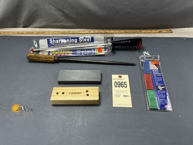 Lot 83-965 - Miscellaneous Knife Sharpening Stones