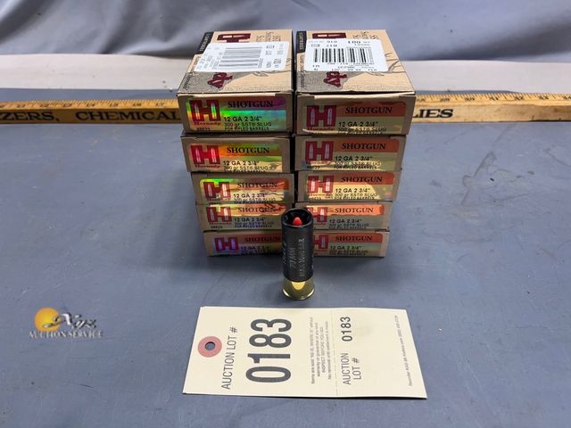 Lot 83-0183 - 10 boxes of 12GA Hornady 2 3/4" 300GR SST