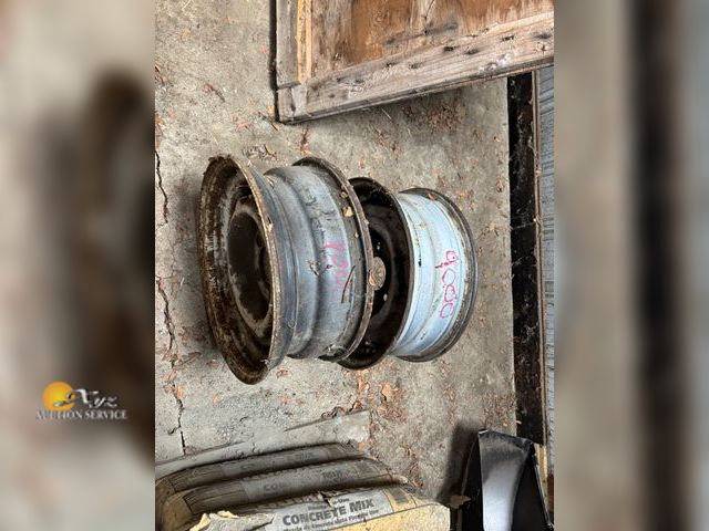 Lot 83-9000 - Two 5 Lug Wheels