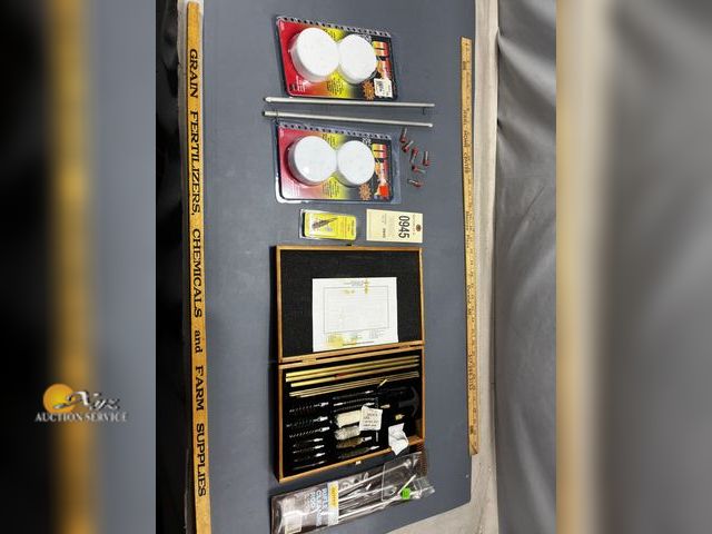 Lot 83-945 - Gun Cleaning Kit and Miscellaneous Cleaning Tools