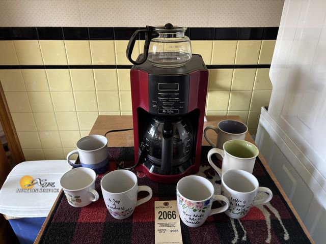 Lot 83-2066 - Mr. Coffee 12 Cup Programmable Coffee Maker