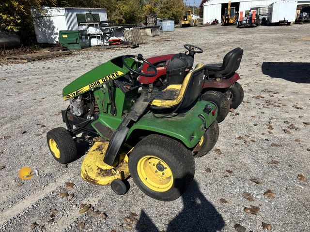 Lot 83-1052 - John Deere and Craftsman 317 and YT4000 Riding Lawn Mower