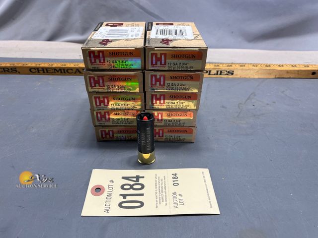 Lot 83-0184 - 10 boxes of 12GA Hornady 2 3/4" 300GR SST