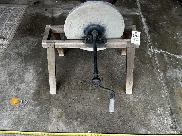 Lot 83-2240 - Antique Grinding Wheel