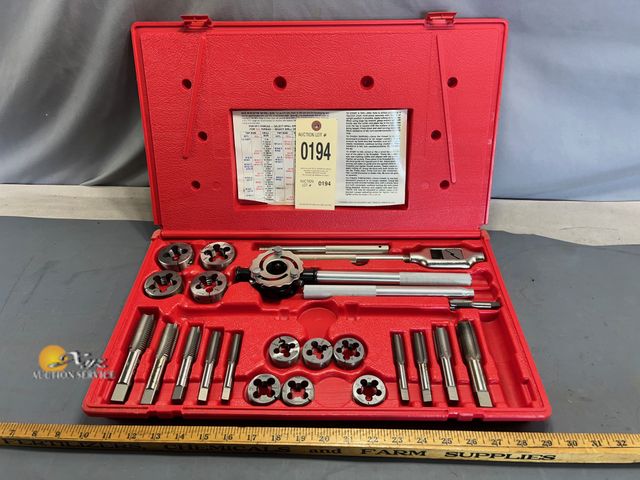 Lot 83-194 - Snap on Metric Tap and Die Set