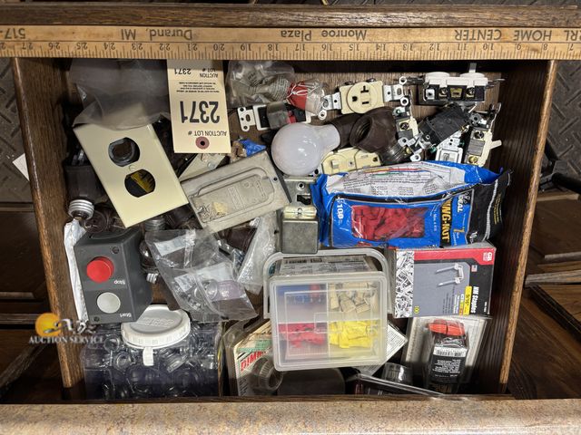 Lot 83-2371 - Lot of Miscellaneous Electrical Parts and Hardware