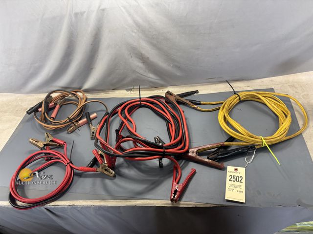 Lot 83-2502 - Lot of Four Jumper Cables