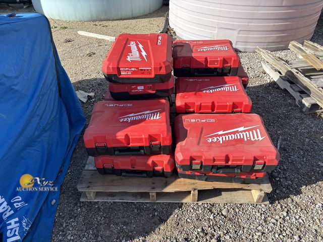 Lot 83-1002 - Lot of 13 Empty New Milwaukee Tool Containers