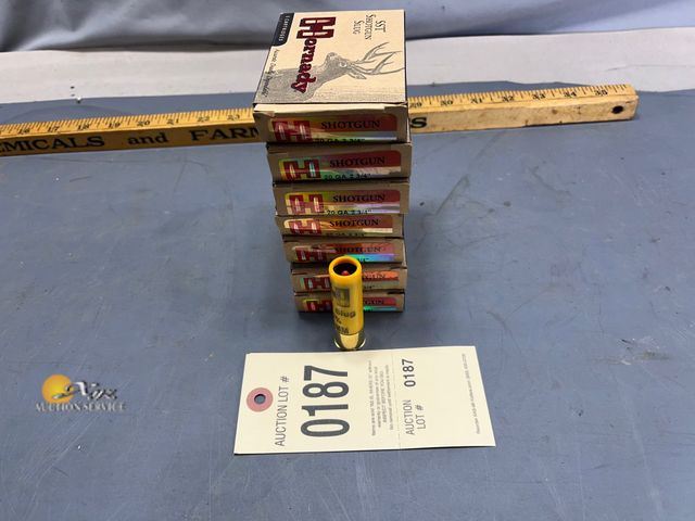 Lot 83-0187 - 7 boxes of 20GA Hornady 2 3/4" 250GR SST