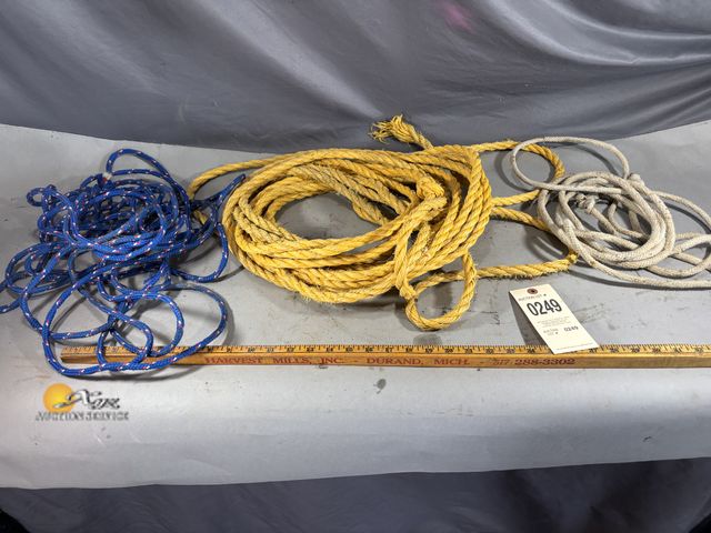 Lot 83-0249 - Lot of Ropes