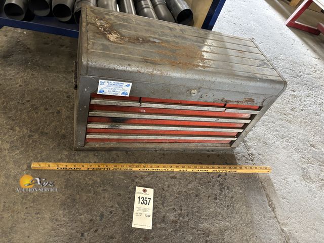 Lot 83-1357 - Toolbox with Contents
