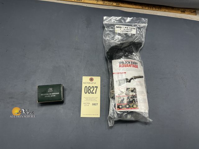 Lot 83-827 - Savage Butt Stock Riser and Barrel Mounting Rails