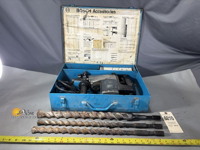 Lot 83-0210 - Bosch Roto Hammer with Bits