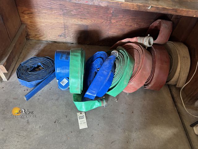 Lot 83-0337 - Lot of Trash/Water Discharge Hoses