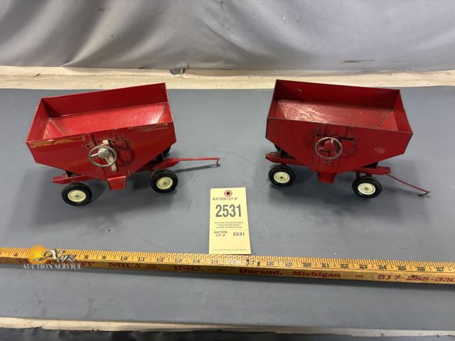 Lot 83-2531 - Gravity Feed Wagons Farm Toys