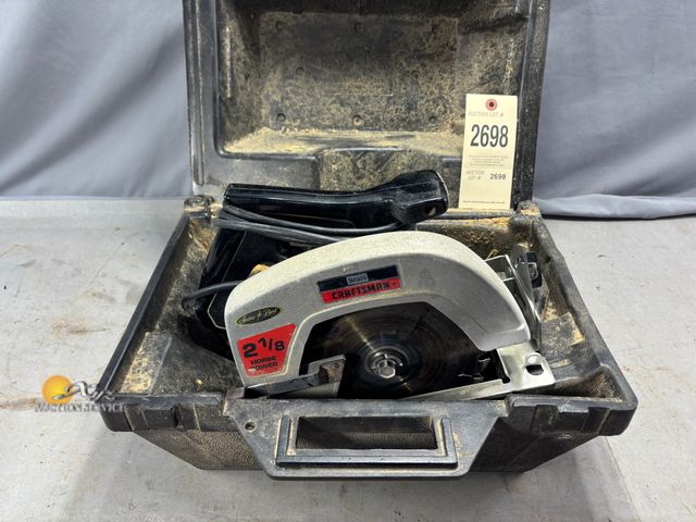 Lot 83-2698 - Craftsman 2 1/8HP Circular Saw