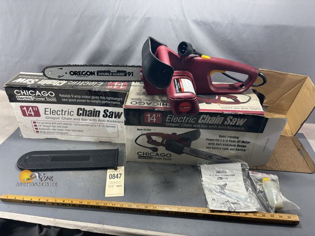 Lot 83-0847 - 14" Electric Chainsaw