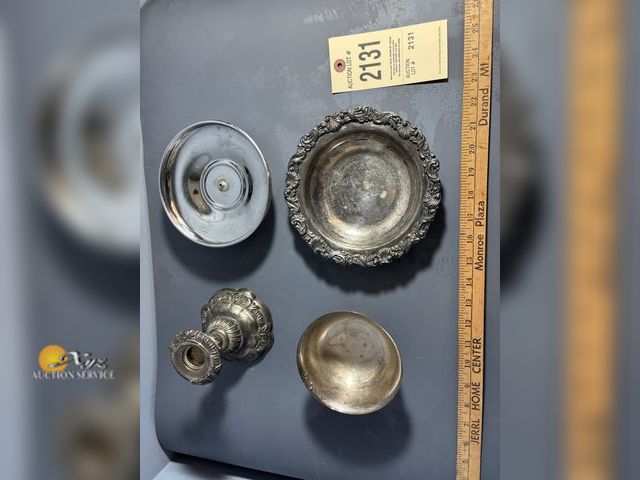 Lot 83-2131 - Lot of Vintage Silverplated Serving Items