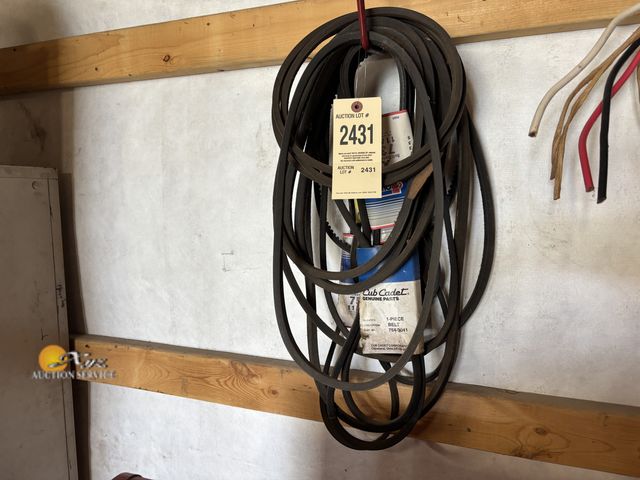 Lot 83-2431 - Lot of Belts