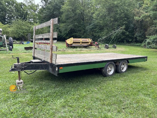 Lot 83-1054 - 16ft Flat Bed Trailer