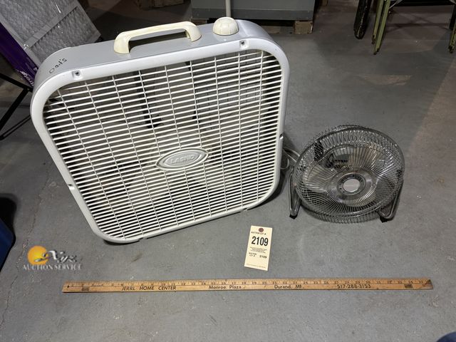 Lot 83-2109 - Two Fans