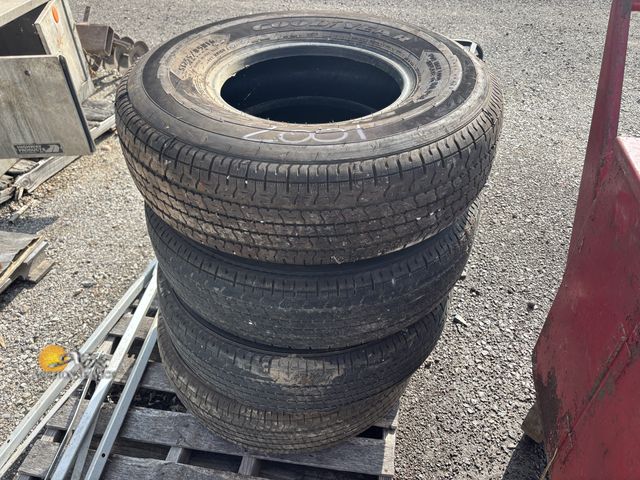 Lot 83-2001 - Four Goodyear ST 255/85 R16 50% or better Load Range E