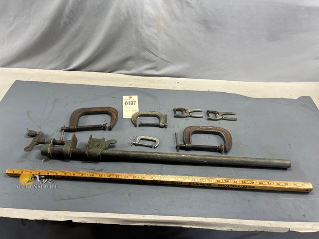 Lot 83-197 - Various Clamps