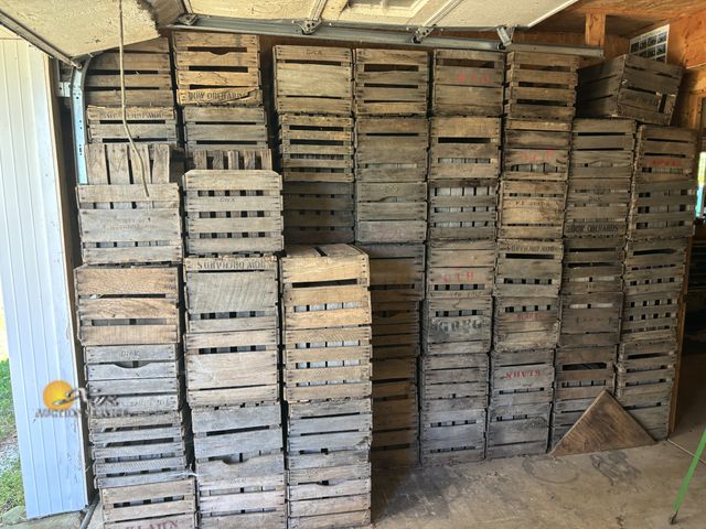Lot 83-5000 - Lot of Wooden Crates