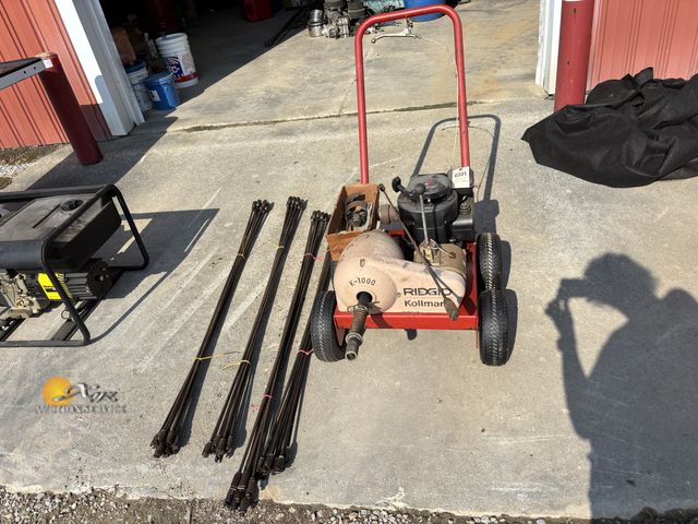 Lot 83-0331 - Ridgid Kollmann K-1000 Rodder Machine