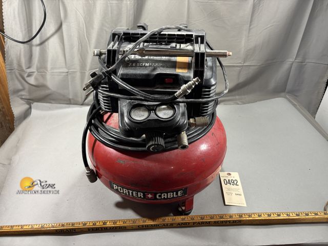Lot 83-0492 - Porter Cable 6 Gal Air Compressor