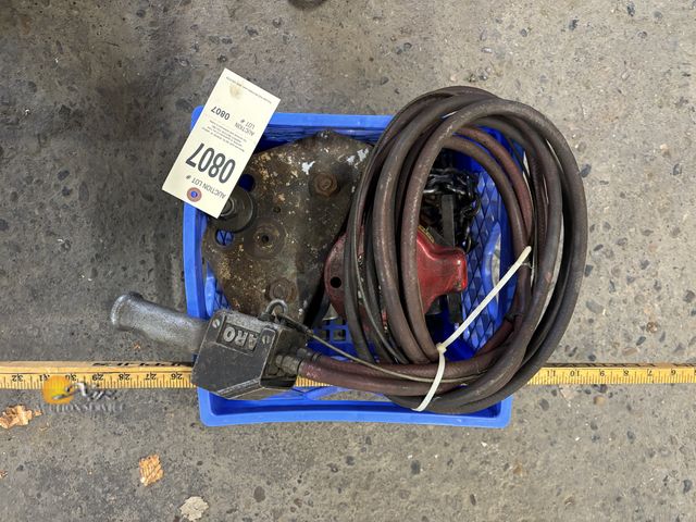Lot 83-0807 - 1/2 Ton Air Hoist and Trolley